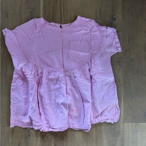 We the free pink tunic/ oversized t-shirt